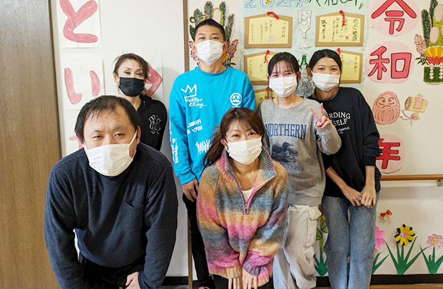 個性豊かなスタッフ